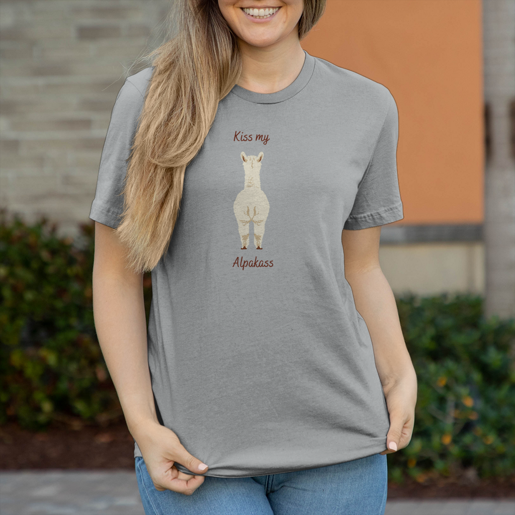 Damen T-Shirt Alpakass