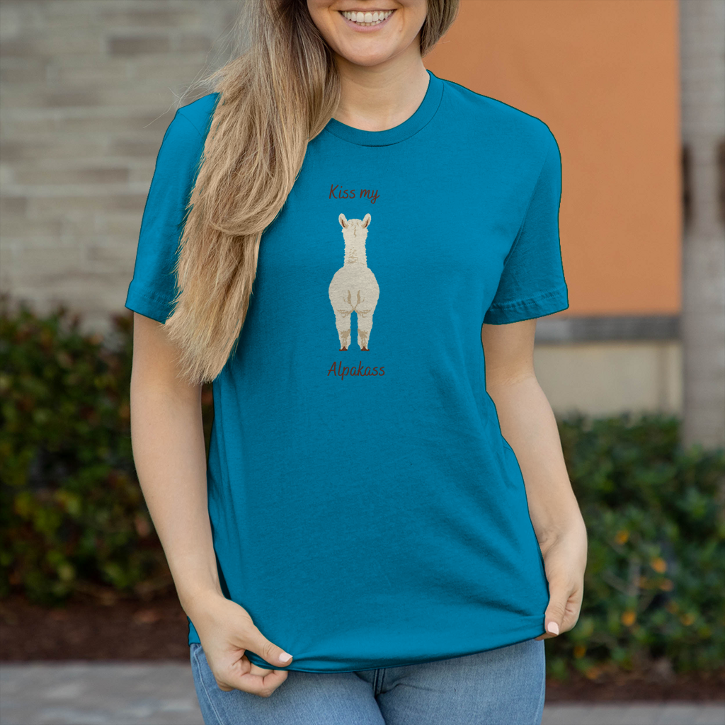 Damen T-Shirt Alpakass