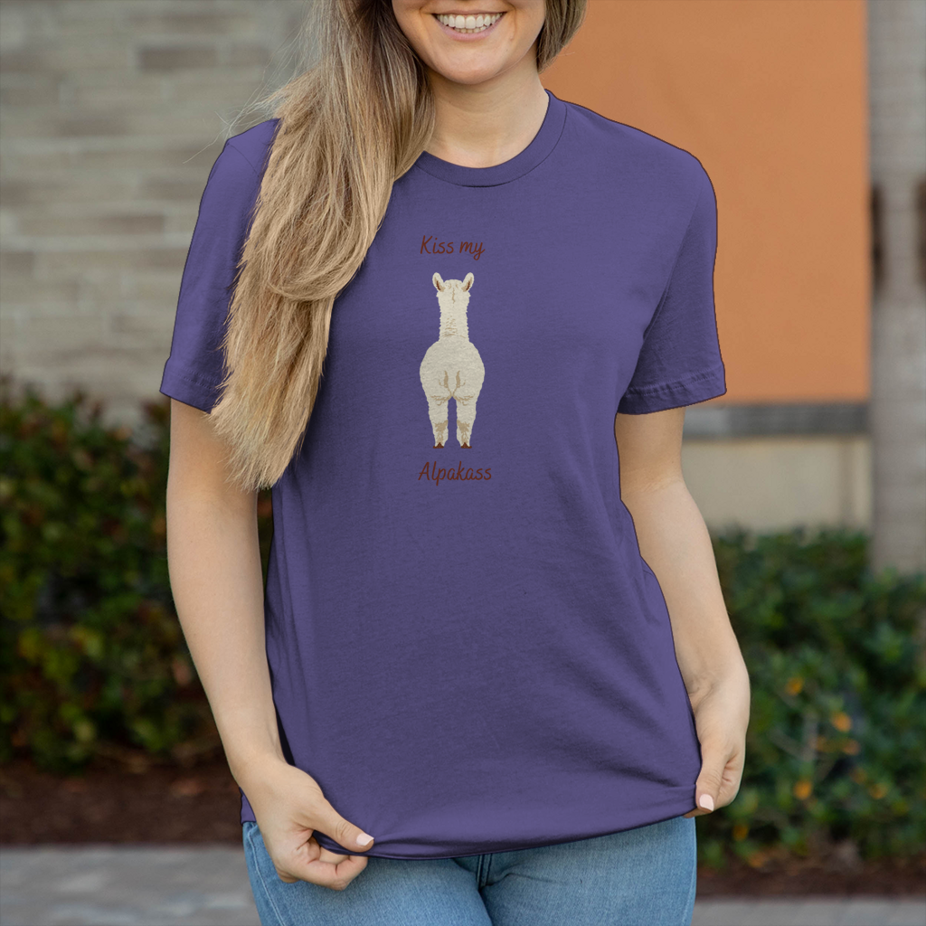 Damen T-Shirt Alpakass