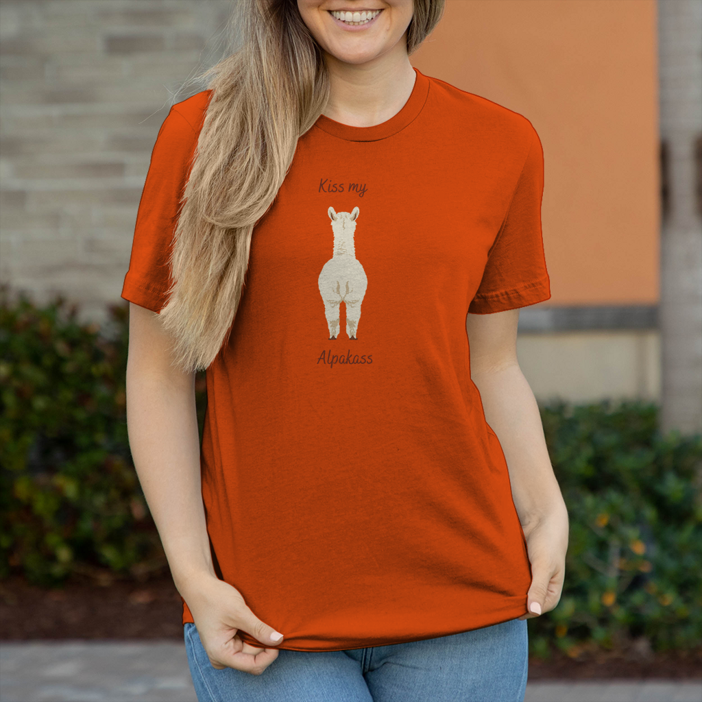 Damen T-Shirt Alpakass