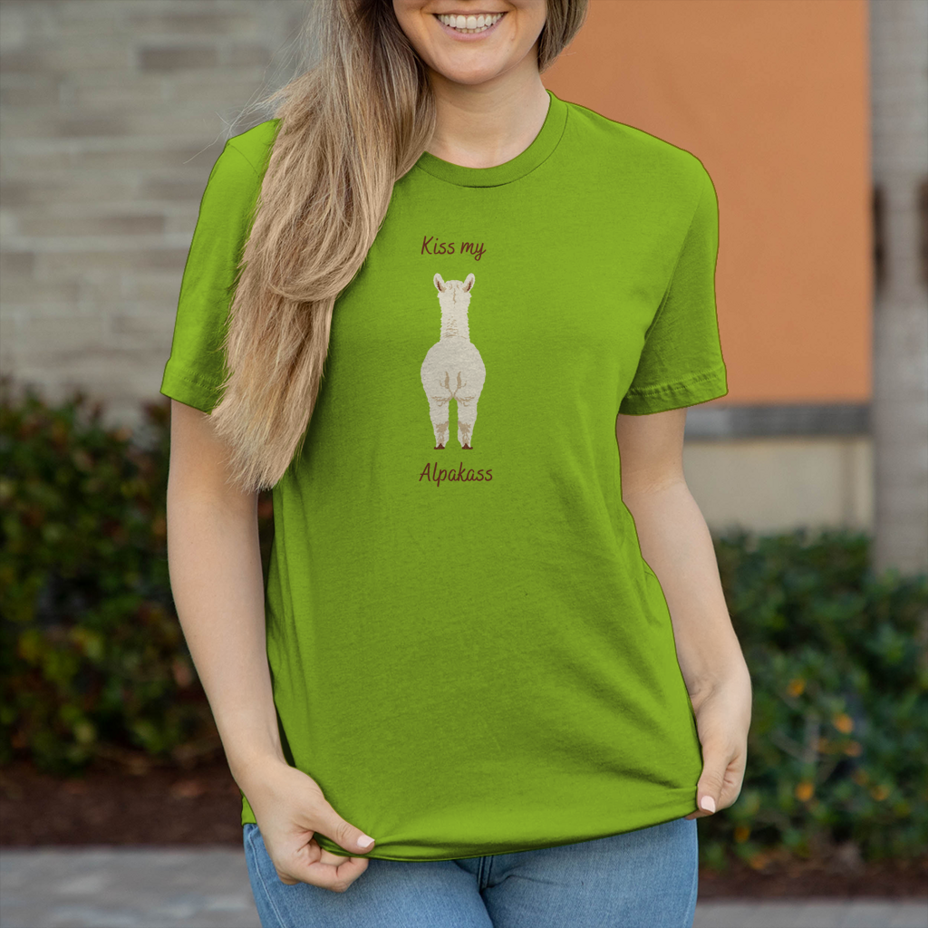 Damen T-Shirt Alpakass