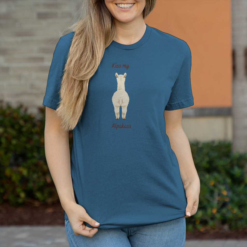 Damen T-Shirt Alpakass