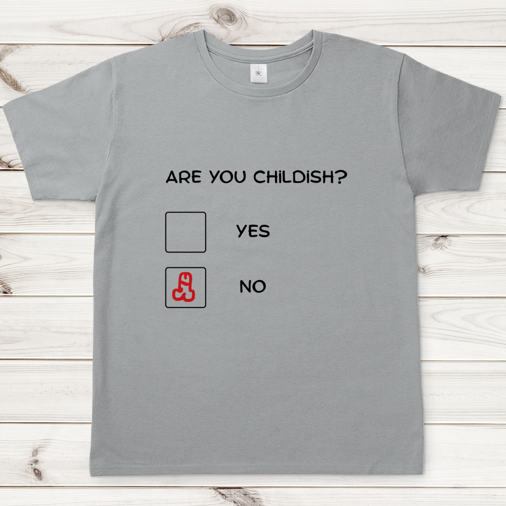 Herren T-Shirt Childish