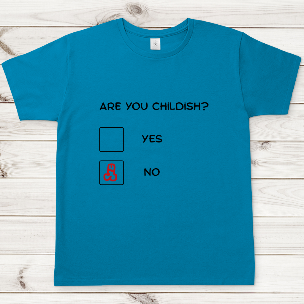 Herren T-Shirt Childish