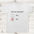 Herren T-Shirt Childish