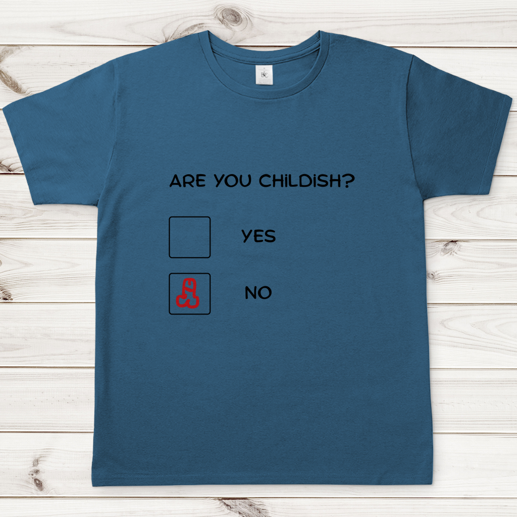 Herren T-Shirt Childish