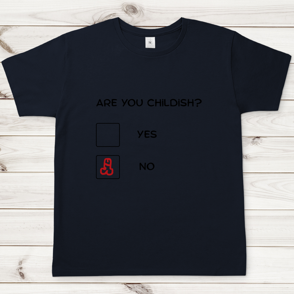Herren T-Shirt Childish