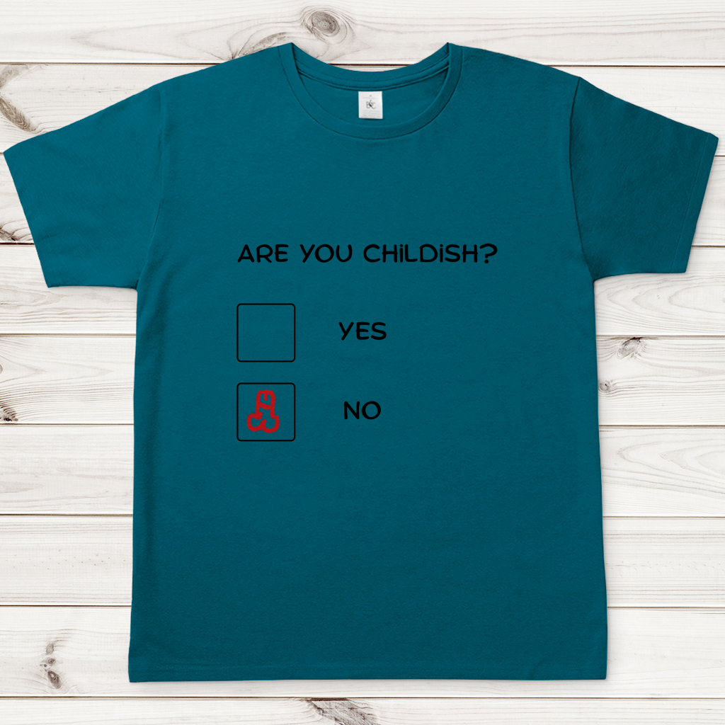 Herren T-Shirt Childish