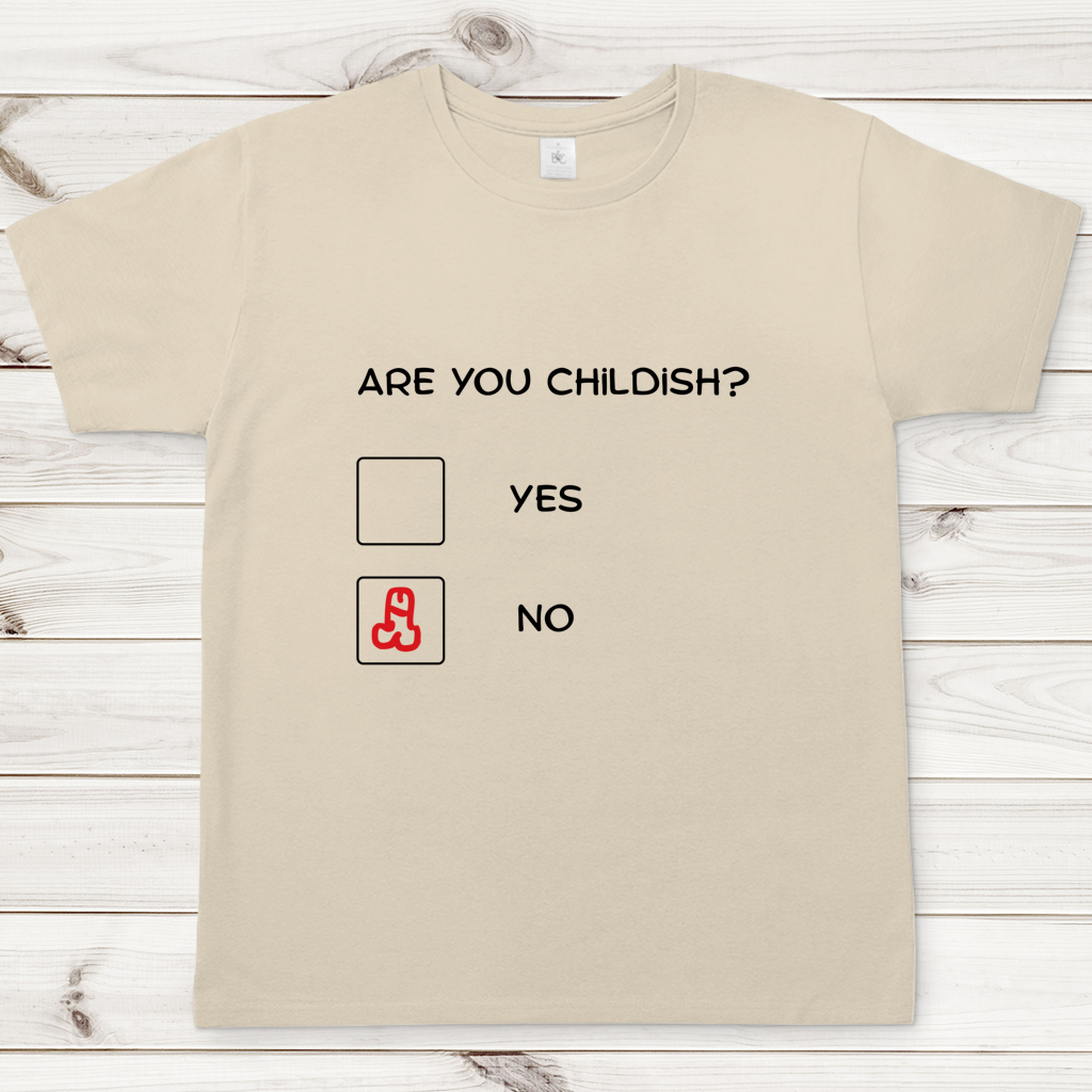 Herren T-Shirt Childish