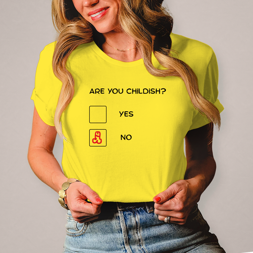 Damen T-Shirt Childish