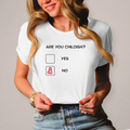 Damen T-Shirt Childish