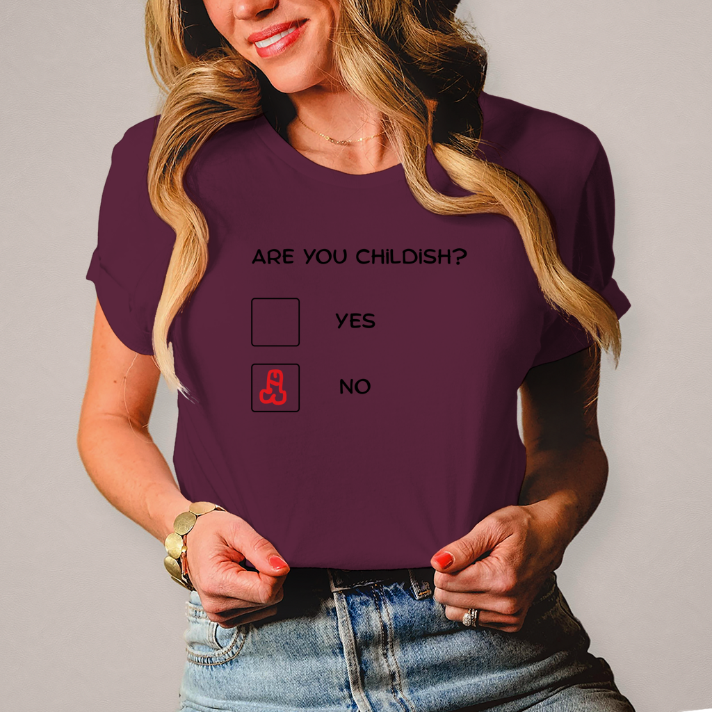 Damen T-Shirt Childish