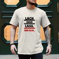 Herren T-Shirt Lach oder lass