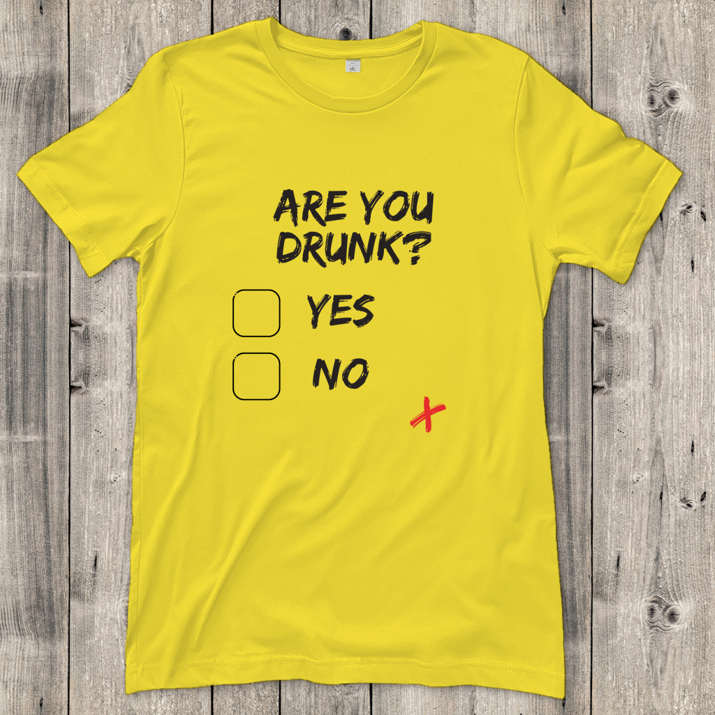 Damen T-Shirt drunk?
