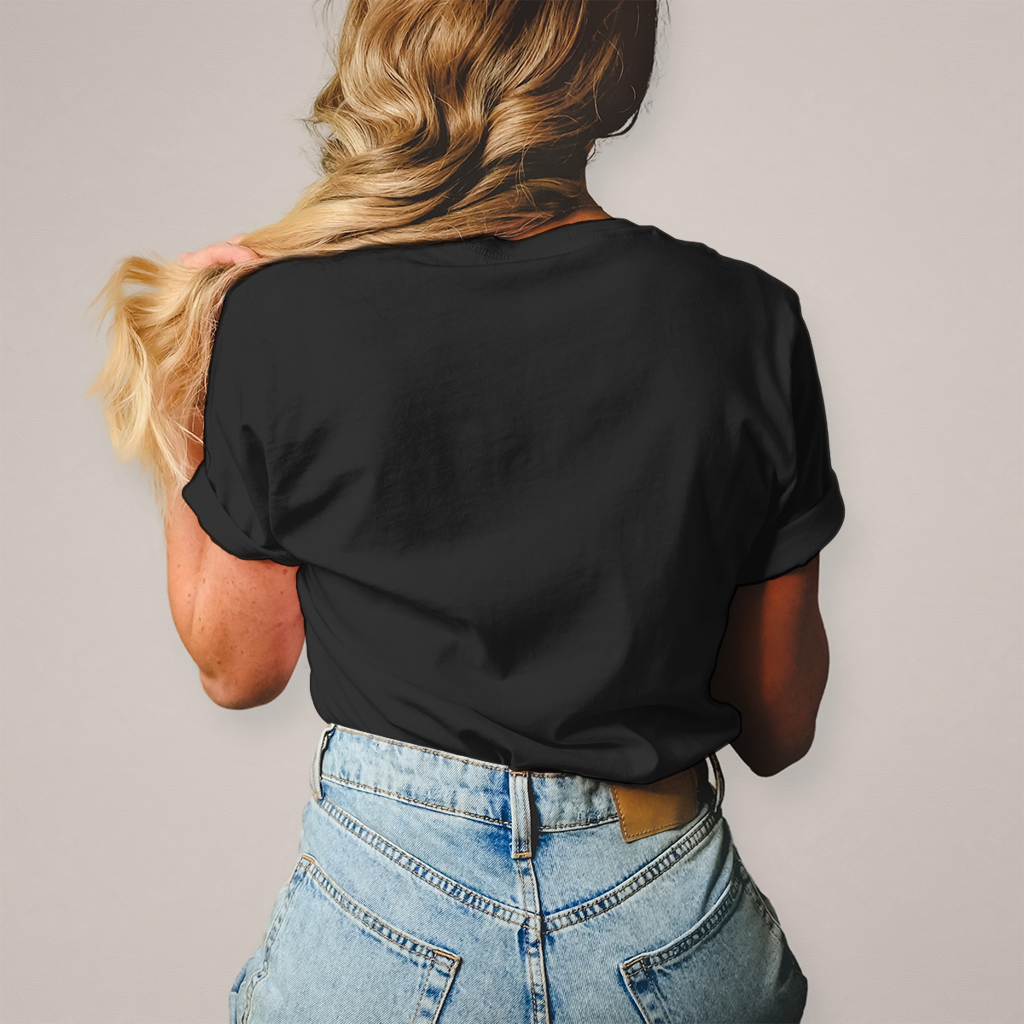 Damen T-Shirt nicht schubsen