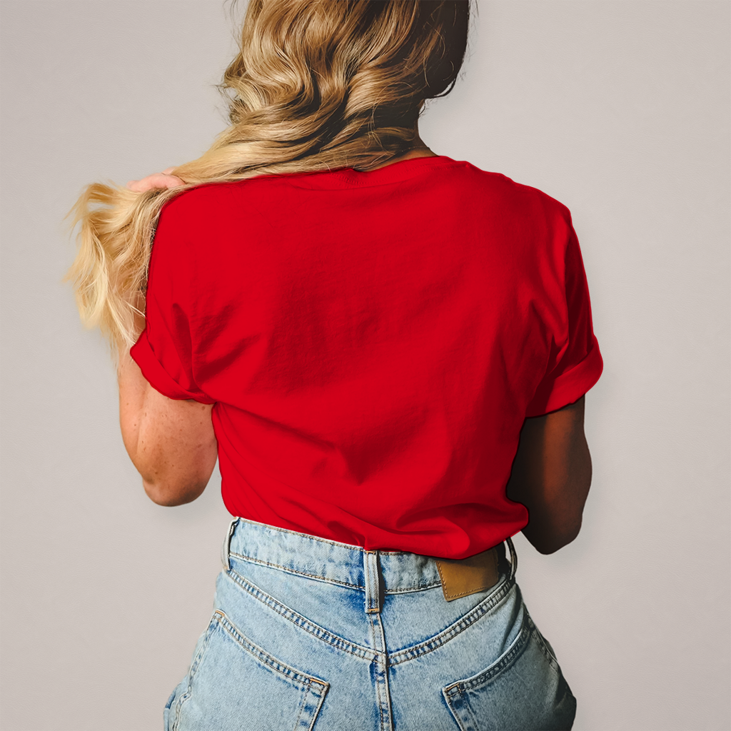 Damen T-Shirt nicht schubsen