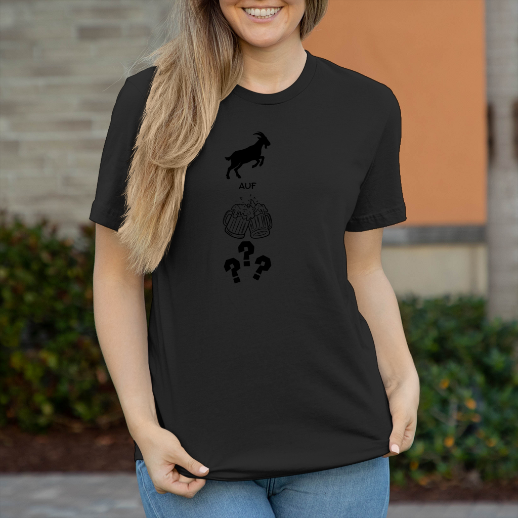 Damen T-Shirt bock auf bier?