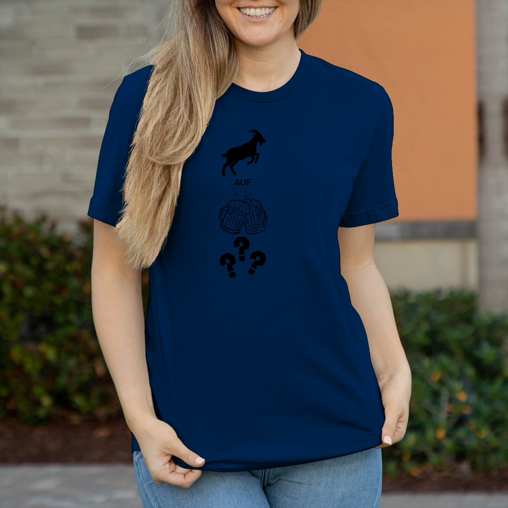 Damen T-Shirt bock auf bier?