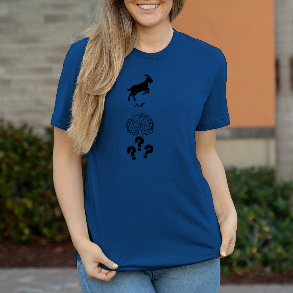 Damen T-Shirt bock auf bier?