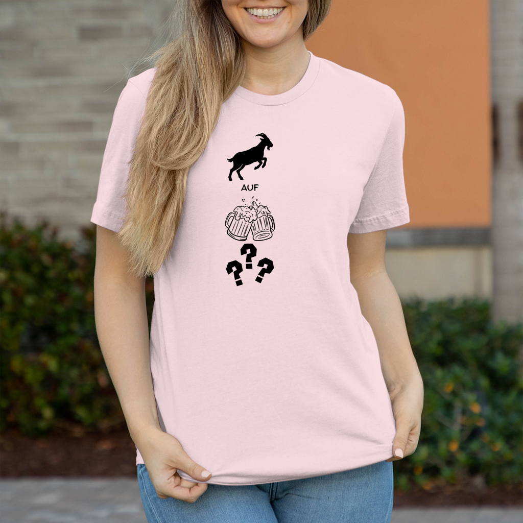 Damen T-Shirt bock auf bier?