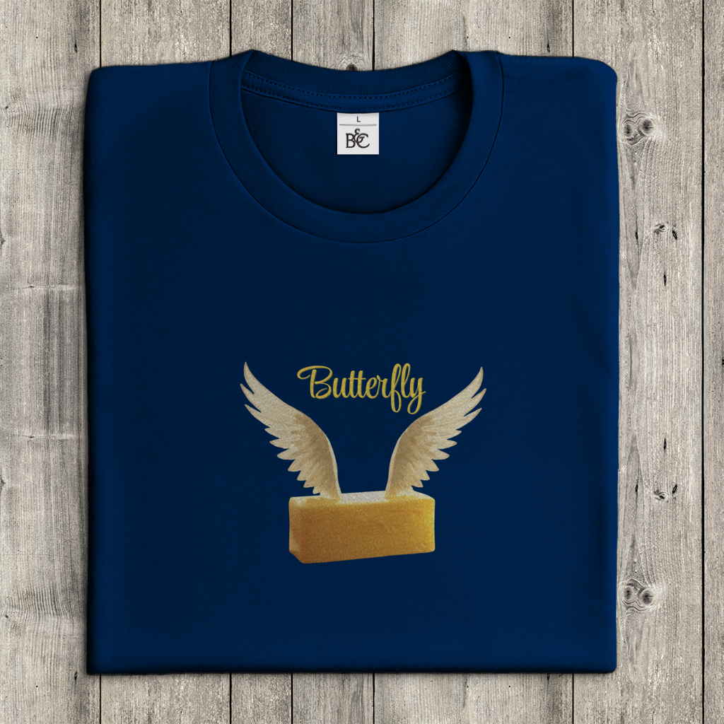 Damen T-Shirt butterfly