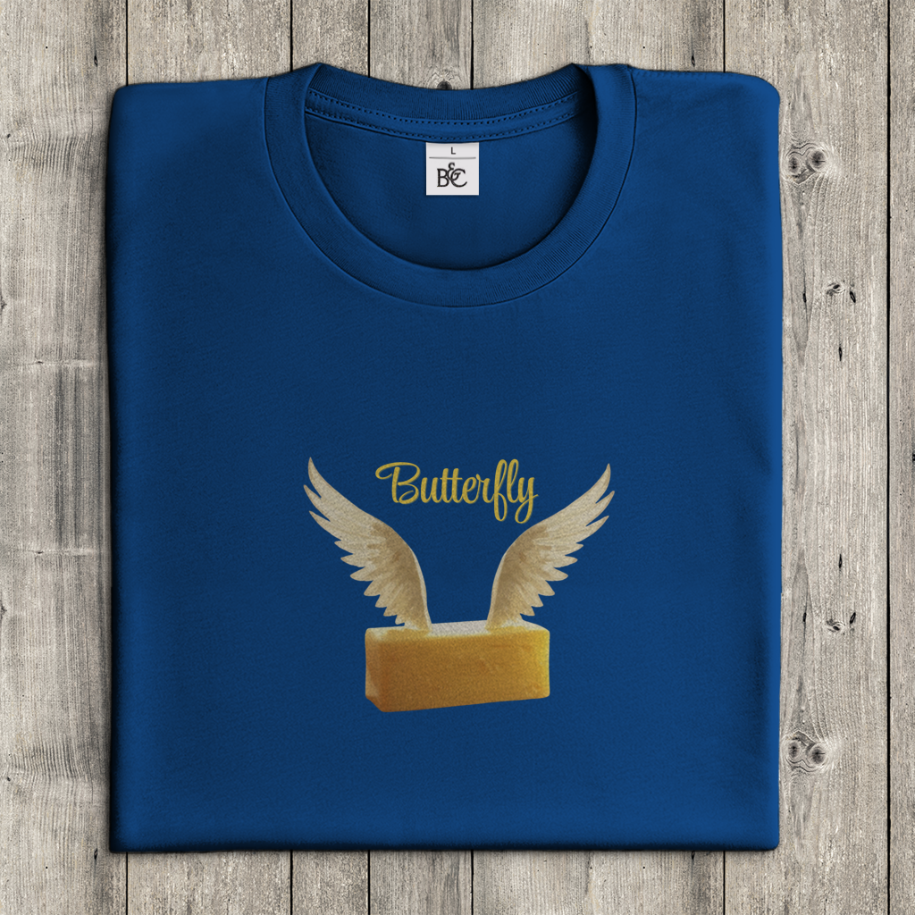 Damen T-Shirt butterfly