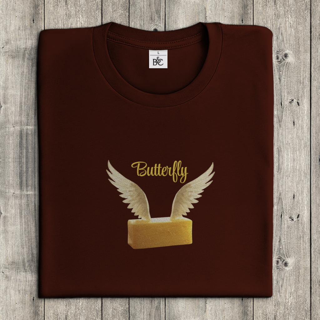 Damen T-Shirt butterfly