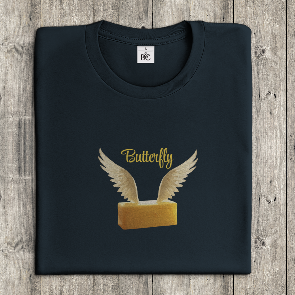 Damen T-Shirt butterfly