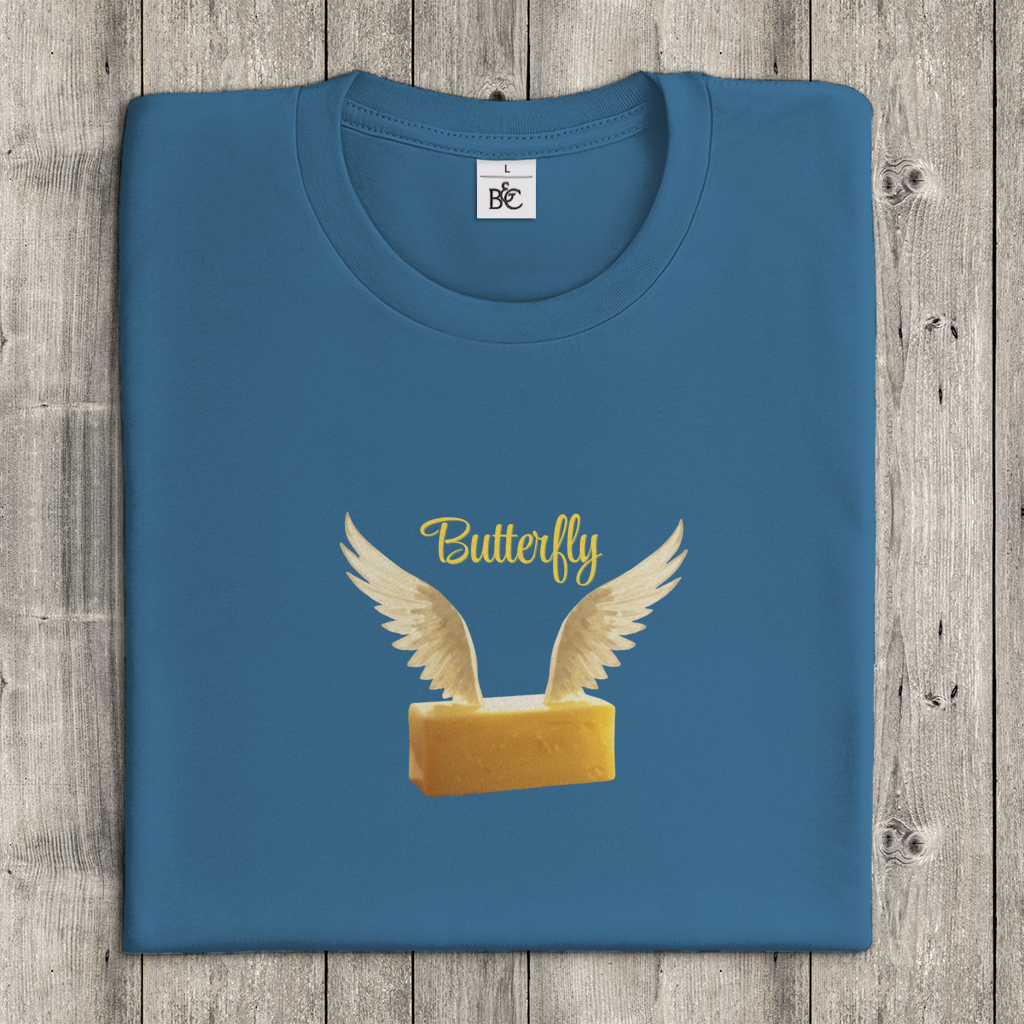 Damen T-Shirt butterfly