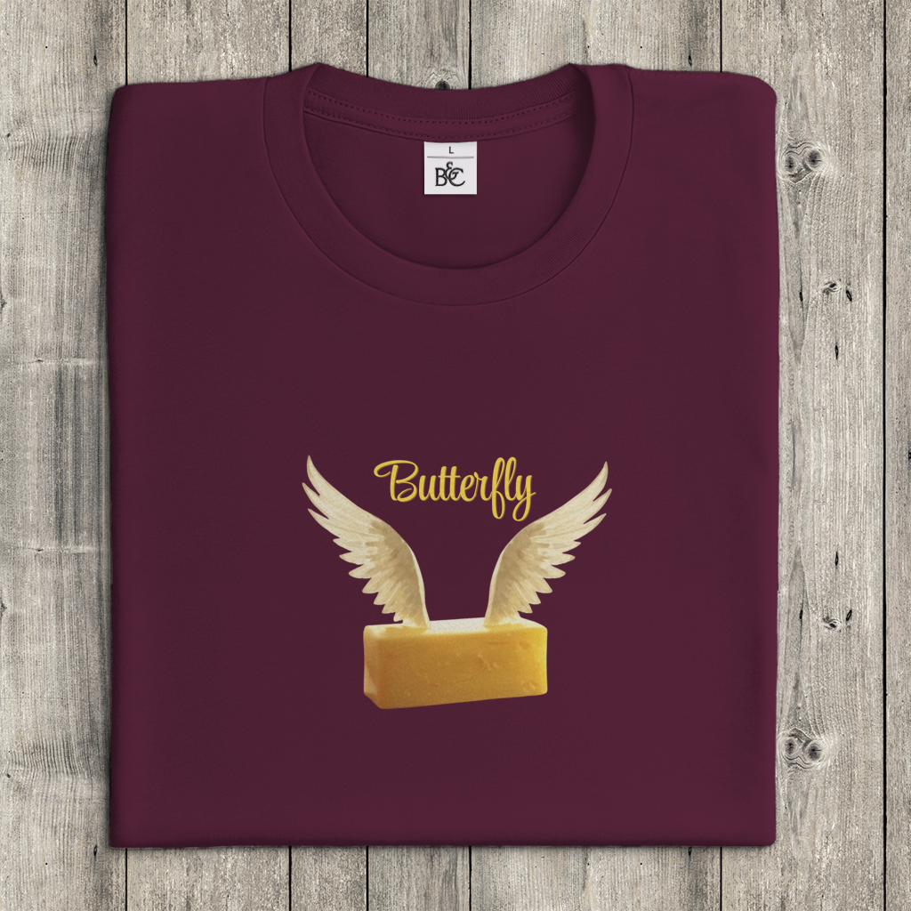 Damen T-Shirt butterfly