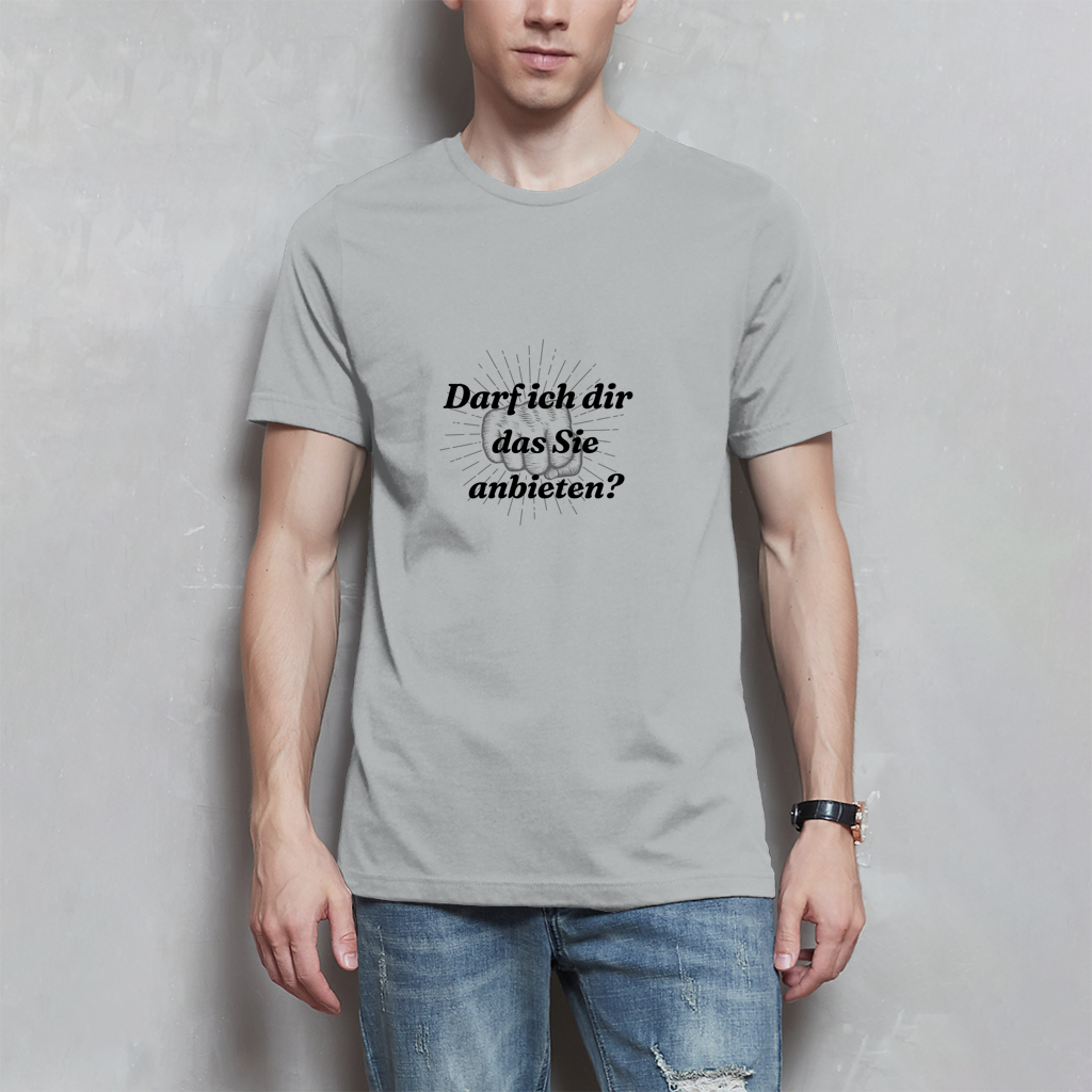 Herren T-Shirt das SIE anbieten