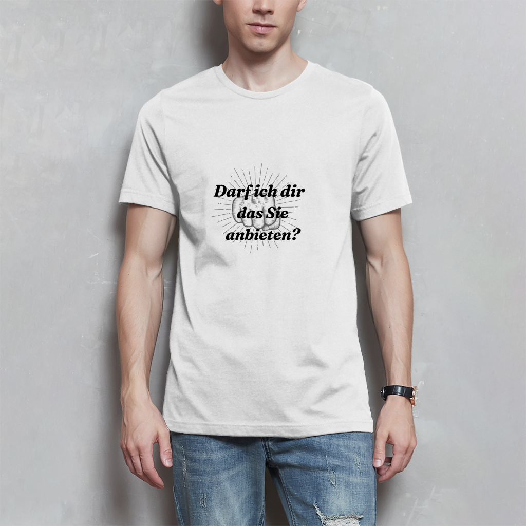 Herren T-Shirt das SIE anbieten