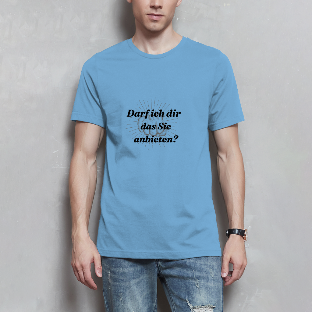Herren T-Shirt das SIE anbieten