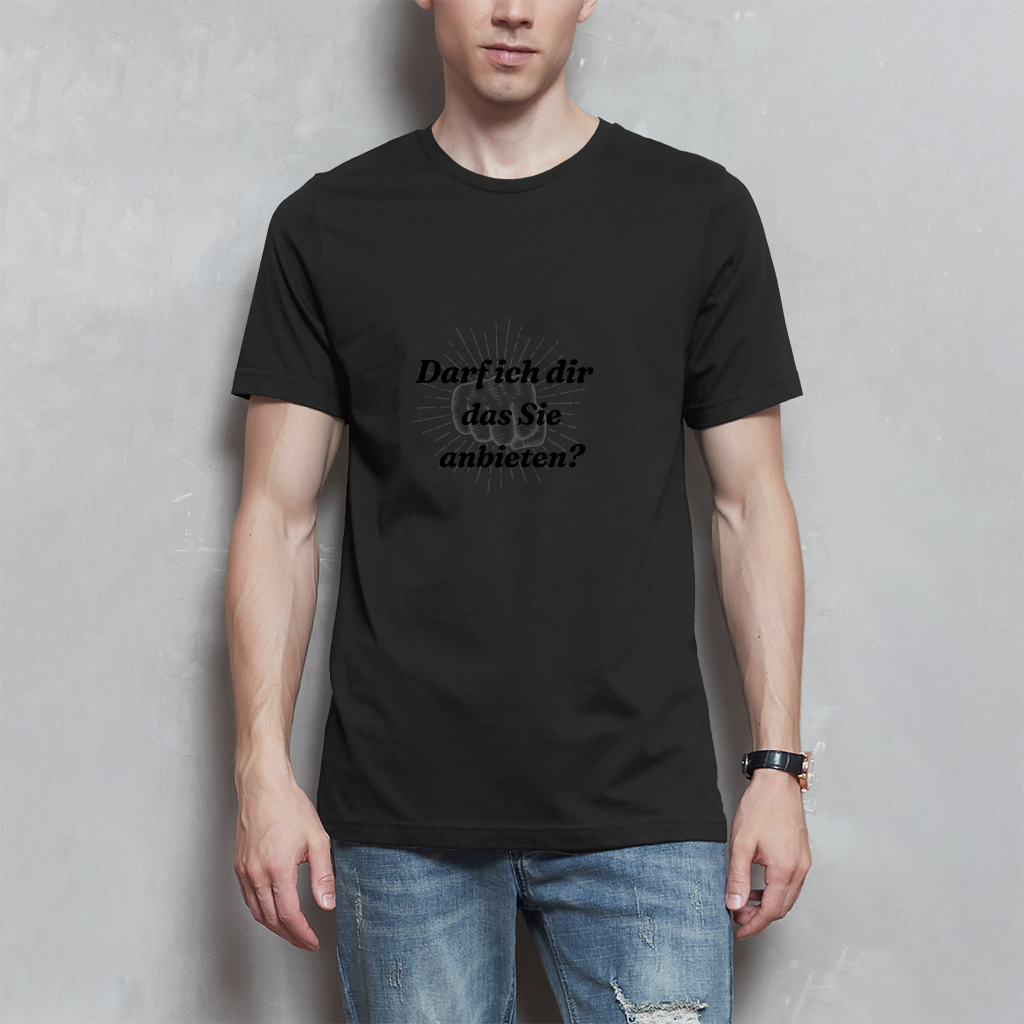 Herren T-Shirt das SIE anbieten