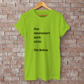 Herren T-Shirt das interessiert mich nicht