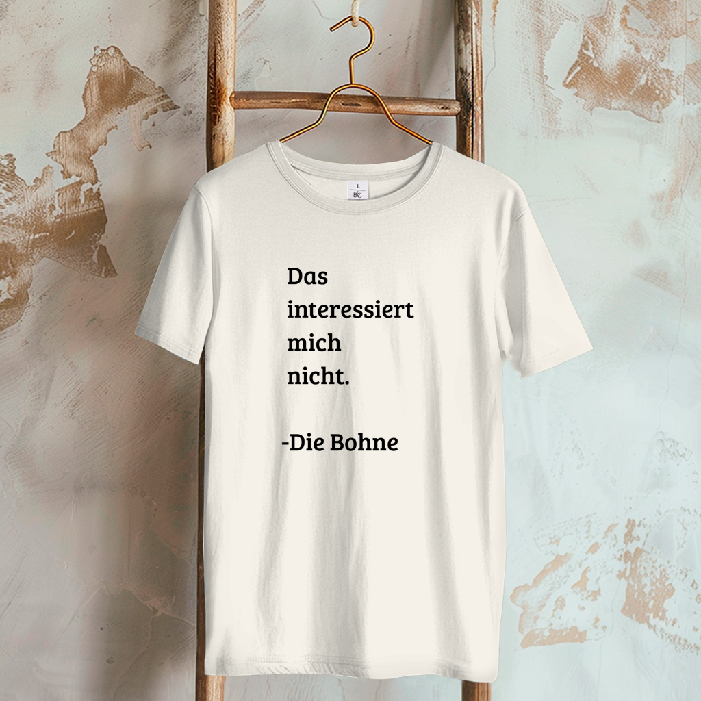 Damen T-Shirt das interessiert mich nicht
