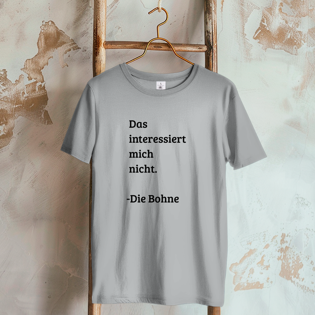 Damen T-Shirt das interessiert mich nicht