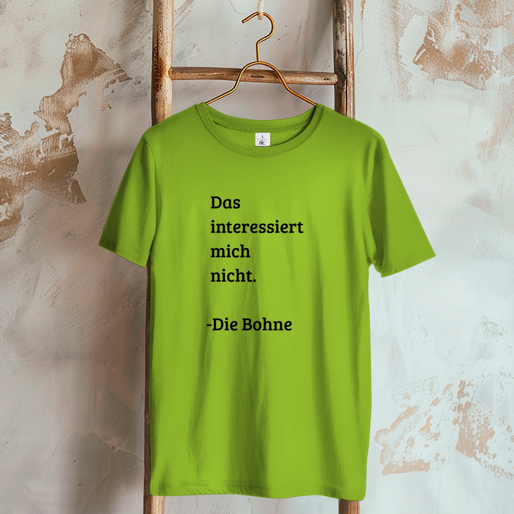 Damen T-Shirt das interessiert mich nicht