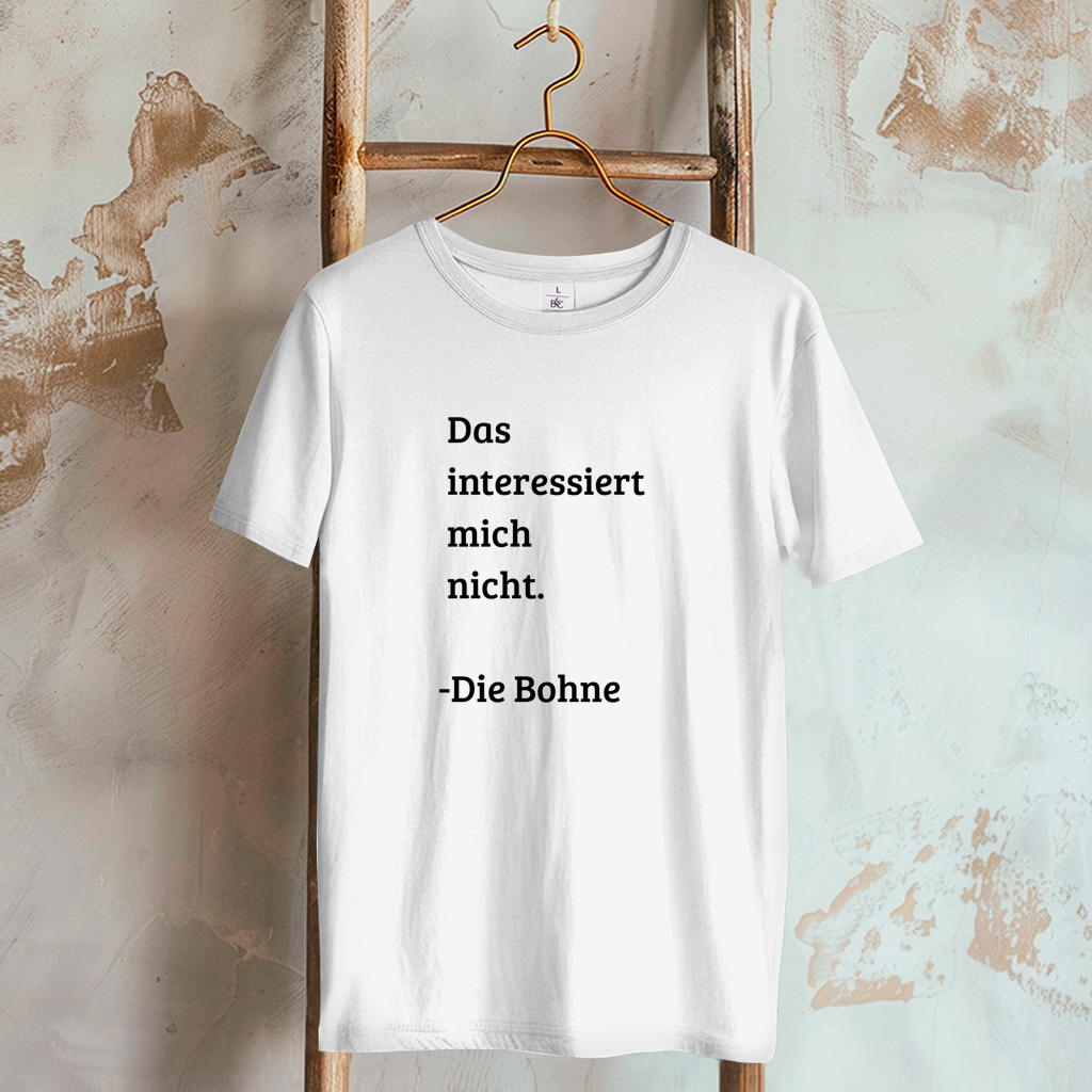 Damen T-Shirt das interessiert mich nicht