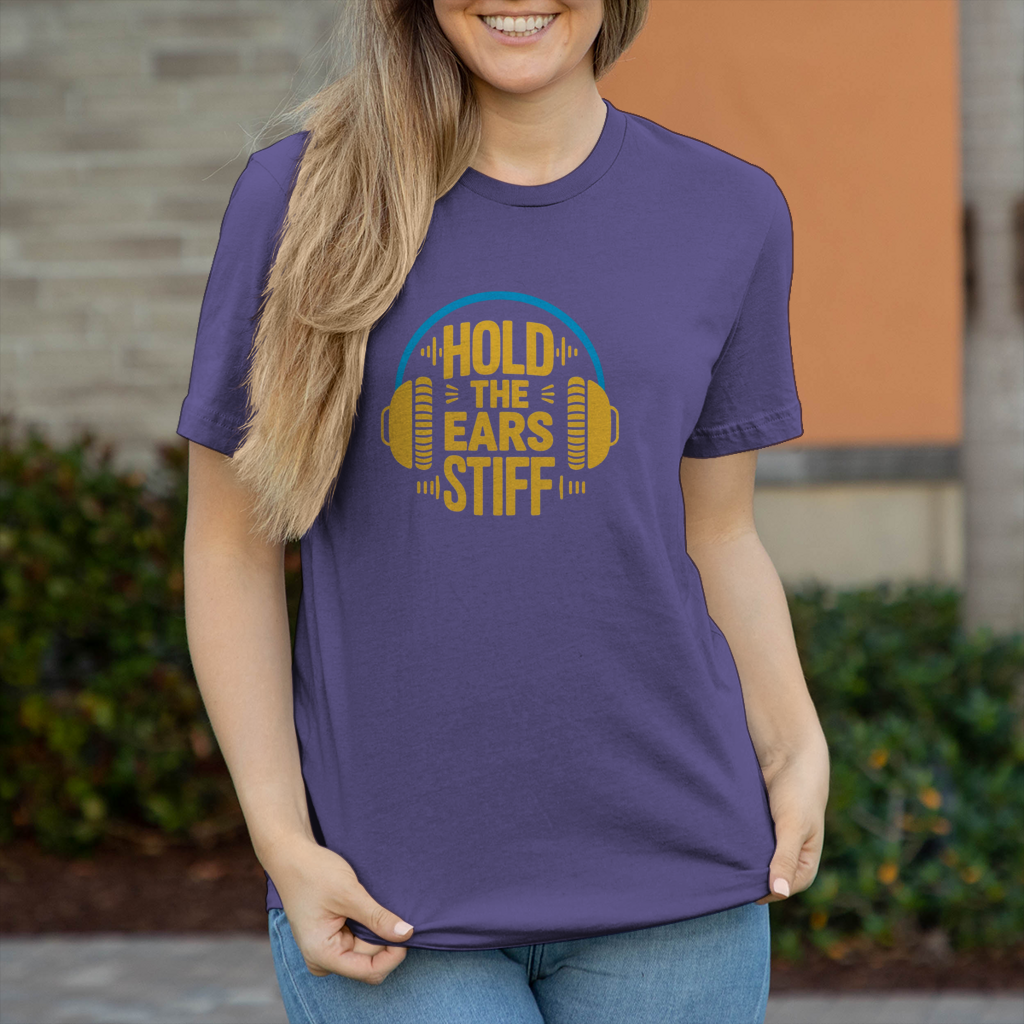 Damen T-Shirt halt die Ohren steif