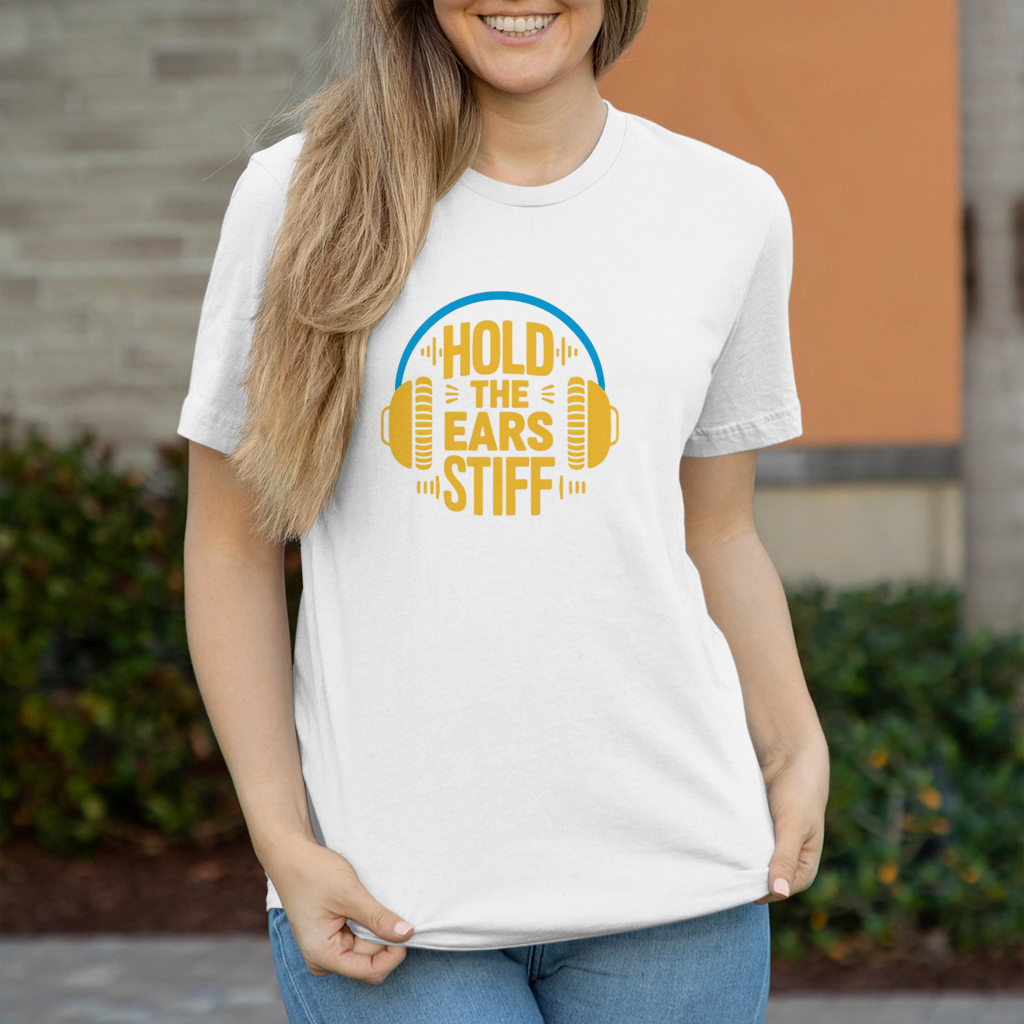 Damen T-Shirt halt die Ohren steif