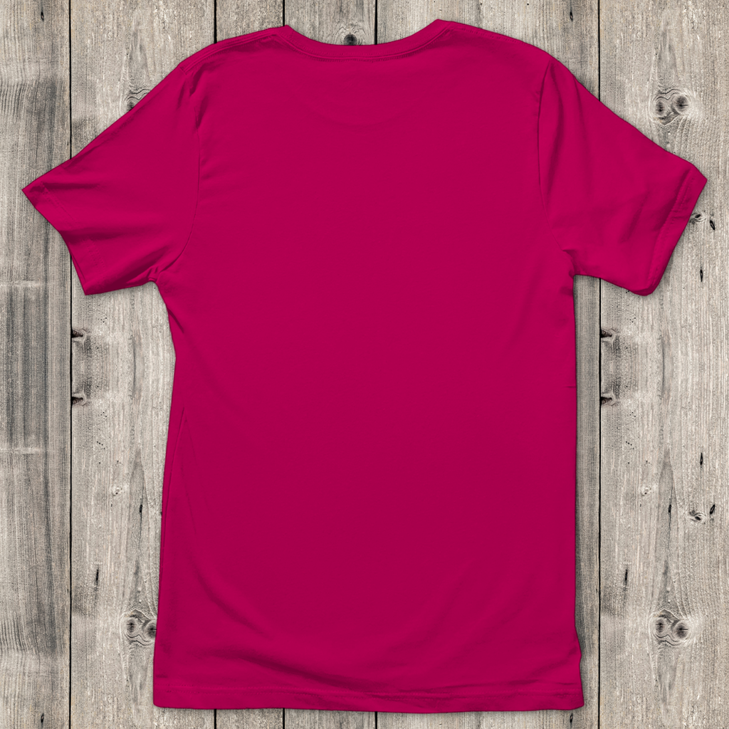 Damen T-Shirt shit the wall on