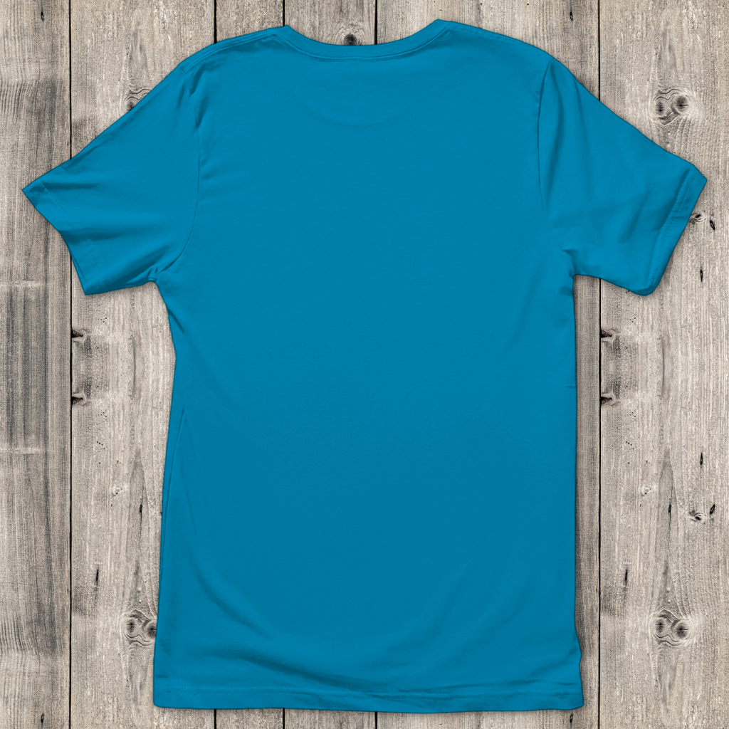 Damen T-Shirt shit the wall on