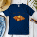 Damen T-Shirt du hast einen an der Waffel