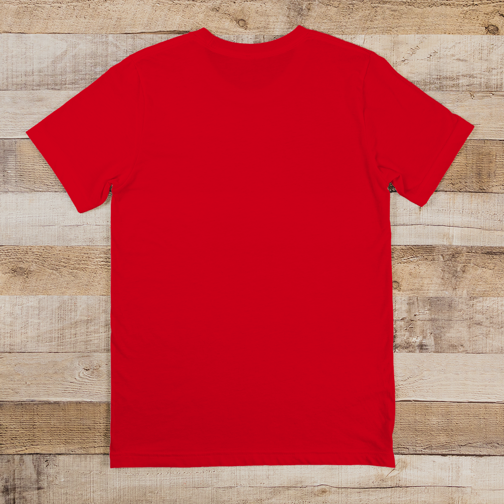 Herren T-Shirt drink ander the table