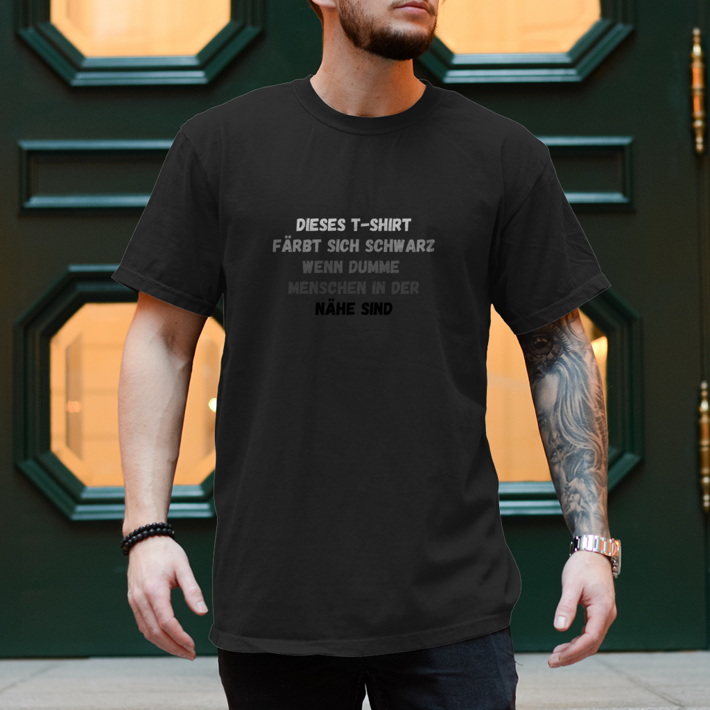 Herren T-Shirt dumme Menschen