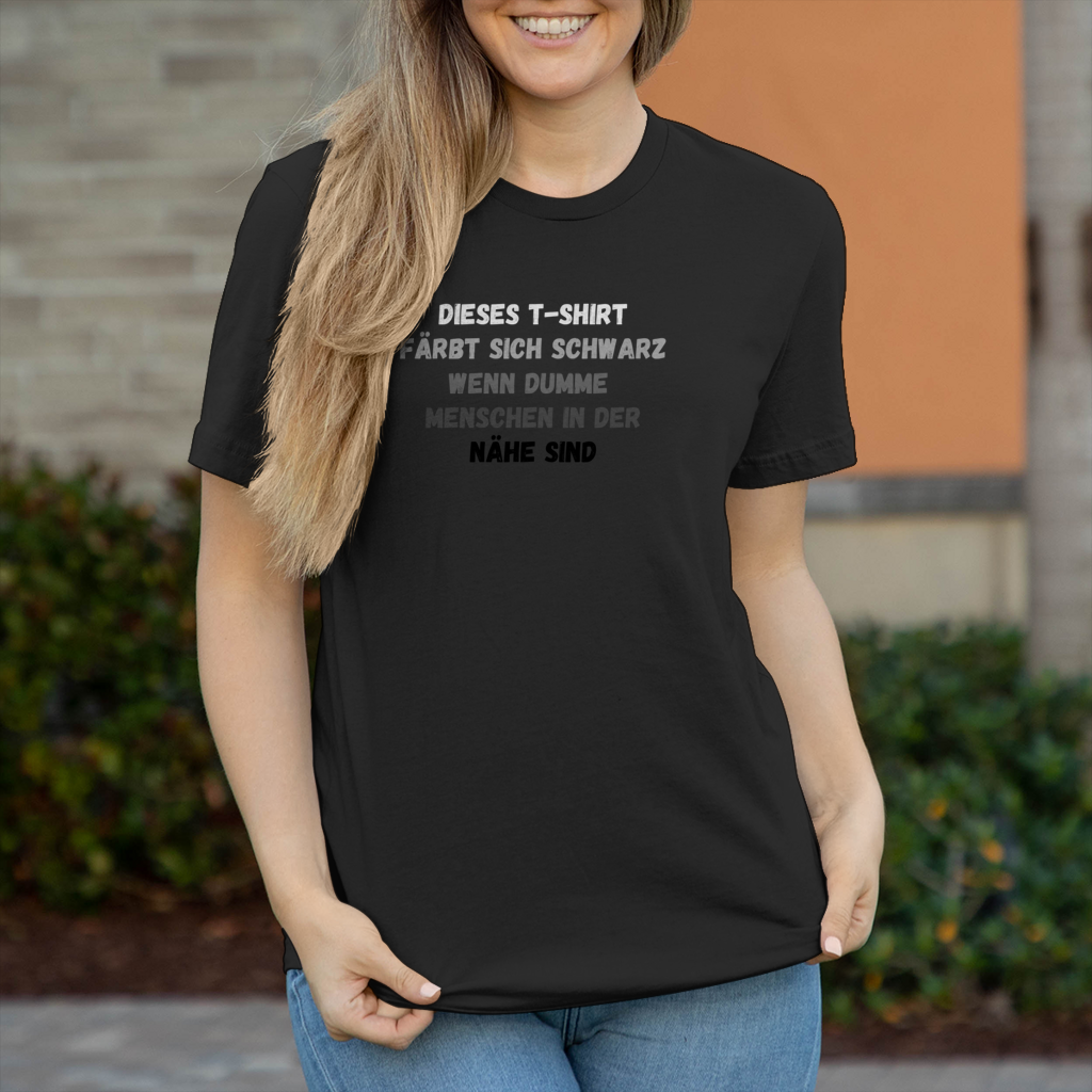 Damen T-Shirt dumme Menschen