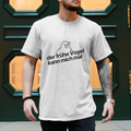 Herren T-Shirt der frühe Vogel 1
