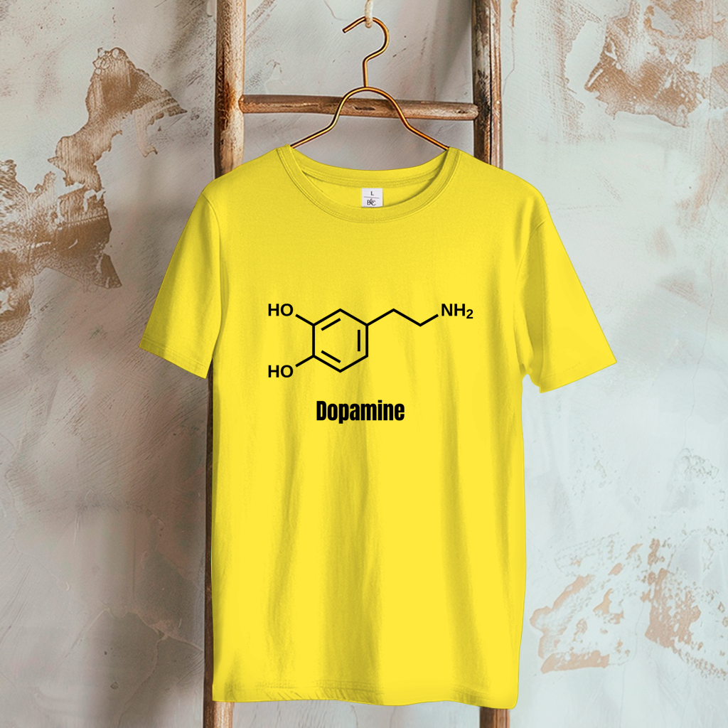 Damen T-Shirt Dopamine
