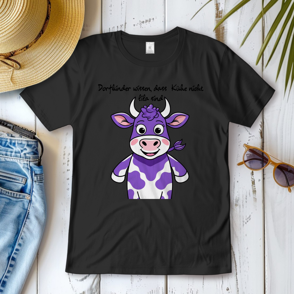 Damen T-Shirt Dorfkinder